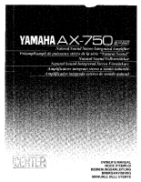 Yamaha AX-750-Owners-Manual 